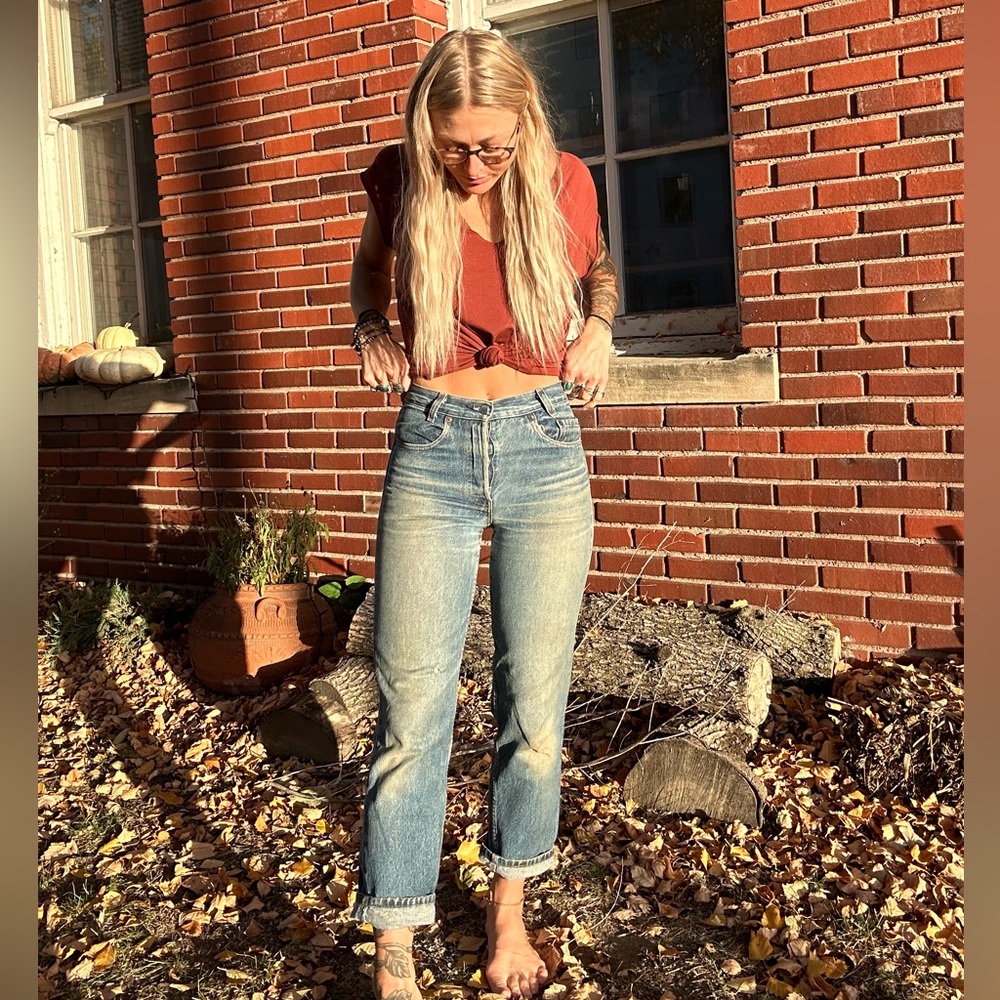 Vintage 701 High Rise Levi Jeans